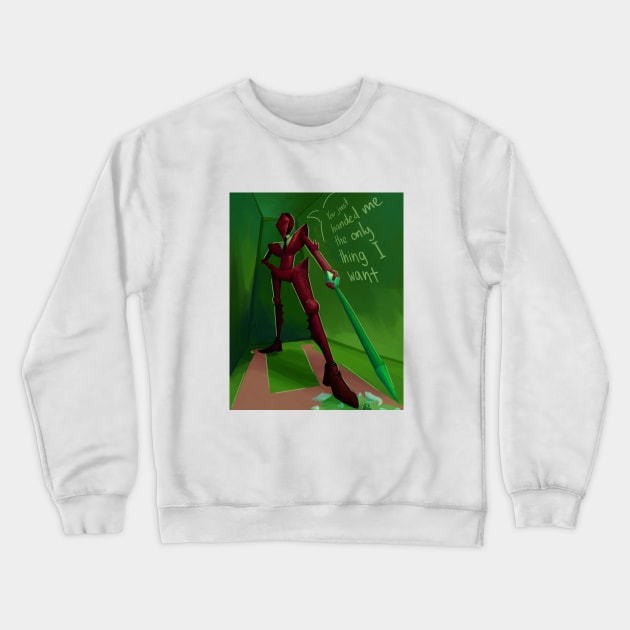 Scarab the God Auditor Crewneck Sweatshirt by Maru-Chan-Shop